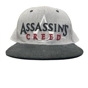 Assassin's Creed Gray and Black Cap